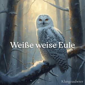 Weiße Weise Eule