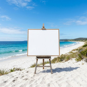 白いキャンバス