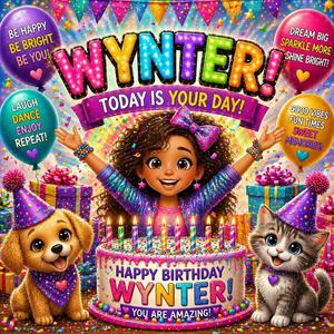 Happy Birthday Wynter