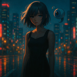 闇夜のシルエット