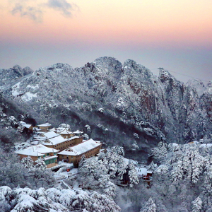 黄山初雪