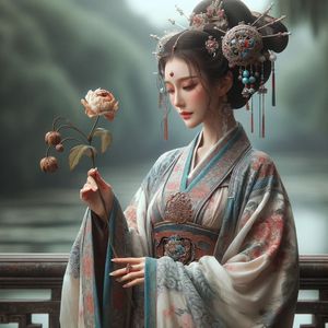 花开花落花无悔，缘来缘去缘如水