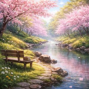 やわらかな日差しの中で