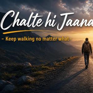 Chalte Hi Jaana (Keep Going)