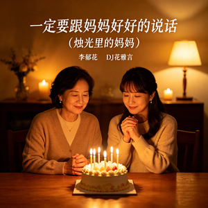 一定要跟妈妈好好的说话（烛光里的妈妈）