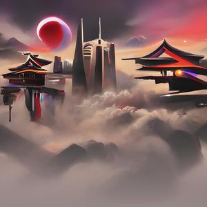 Nebula Celestial Horizon Phenomenon Illusion