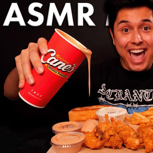 Fried Chicken With Sauce & Mouth Sounds