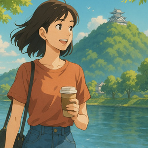 そよ風の音符 - 川風のモーニング