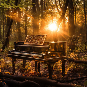 Pensamientos De Serenidad Melodía De Piano