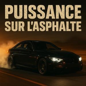 puissance sur l'asphalte