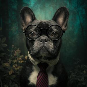 Twilight sax between cedar shadows