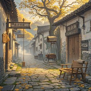 老街的路牌-陈新