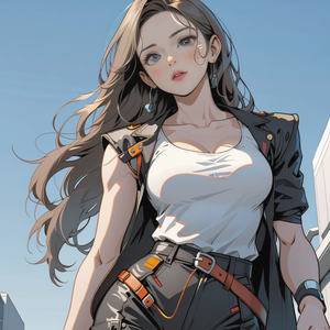 仄暗い空の下で