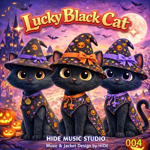 Lucky Black Cat 004