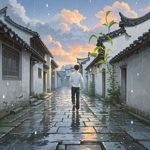 雨润青瓦忆少年