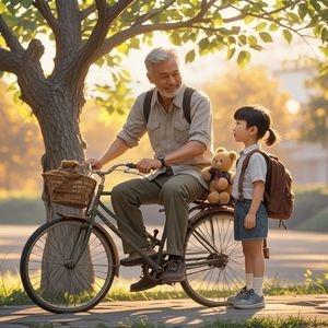 时光里的成爸爸