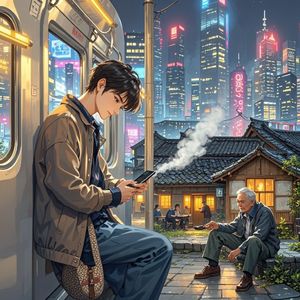 炊烟与霓虹的距离-乐云君