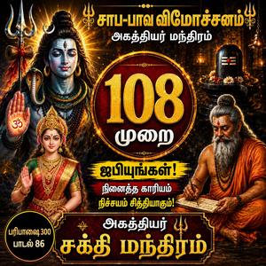 அகத்தியர் சக்தி மந்திரம் 108 முறை ஜபித்தால் நினைத்த காரியம் சித்தியாகும் Agathiyar Mantra