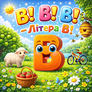 В! В! В! – Літера В!
