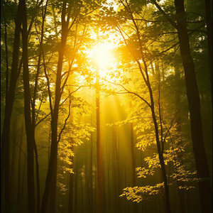 黄金の光、瞳を閉じて