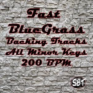 Fast Bluegrass Backing Track in G Minor 200 BPM, Vol. 1