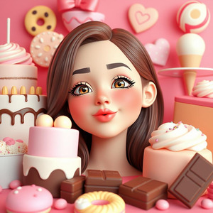 歯磨きはスイーツの誘惑 幻想のチョコ霧