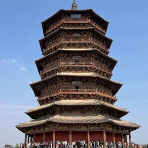 应县木塔·擎天