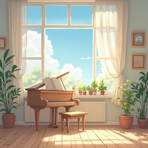 Stairs to the Rooftop Sky