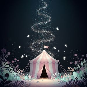 サーカス準備中