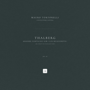 Grande fantaisie sur "Les Huguenots", Op. 43 (Arr. Bériot for Violin and Piano)