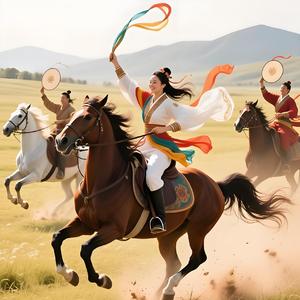 纵马踏歌