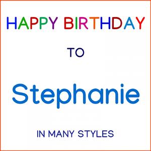 Happy Birthday To Stephanie - Afro Pop