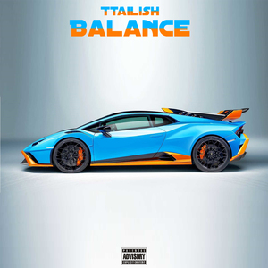 Синий Lamborghini