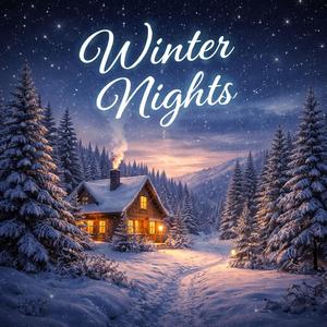 Frost on colorful leaves