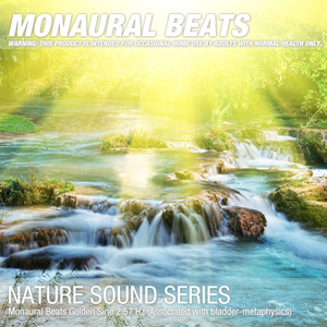 Monaural Beats Golden Sine 2.57 Hz (Associated with bladder-metaphysics) 01