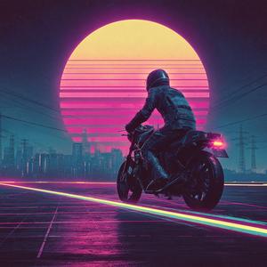 Motercycle Synthwave