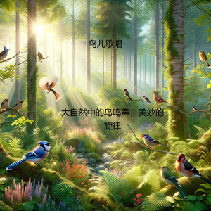 山谷中的回声，鸟儿的歌唱