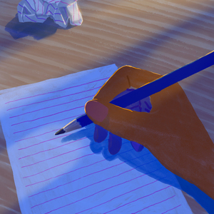 편지를 써요 (푸른 달이 뜨는 새벽)