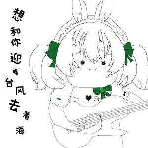想和你迎着台风去看海