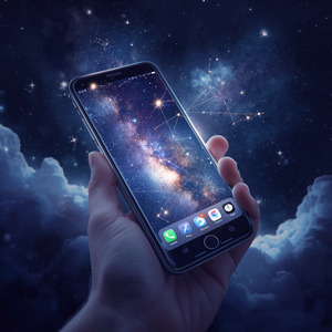 スマホの中の宇宙（そら）