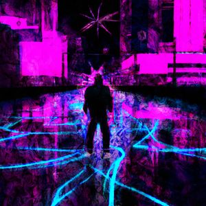 Spiraling Synth Waves of Color