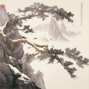 山间 水音 (坚固牙齿 乌黑发囊)