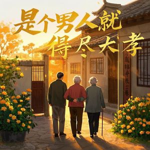 是个男人就得尽大孝