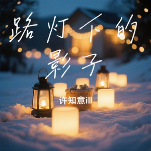 路灯下的影子