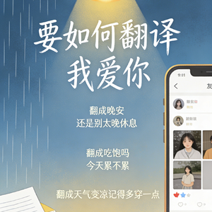 要如何翻译我爱你