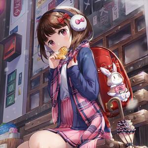 可爱甜美的女孩