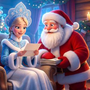 Дядо Коледа и Снежанка