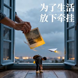 为了生活放下牵挂