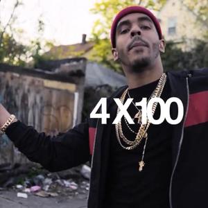 4x100