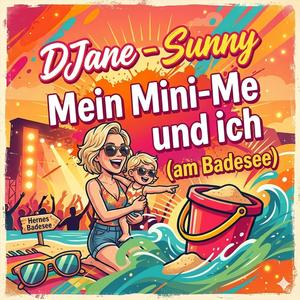 Mein Mini-Me und ich (am Badesee)
